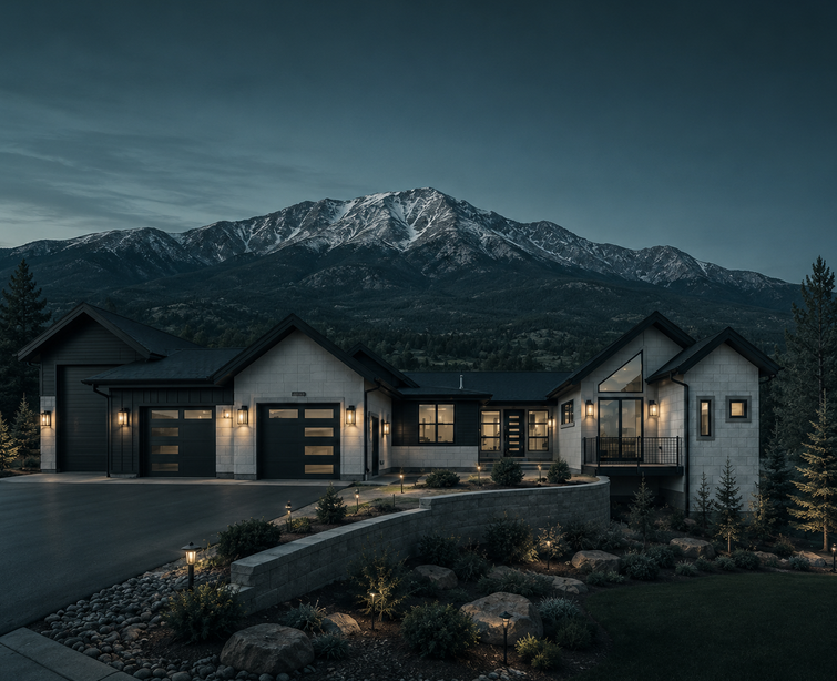 Winsome architectural rendering